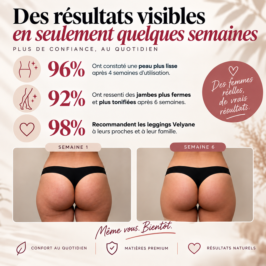 Legging sculptant 3D anti-cellulite ET sans couture