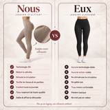 Legging sculptant 3D anti-cellulite ET sans couture