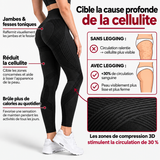 Legging sculptant 3D anti-cellulite ET sans couture